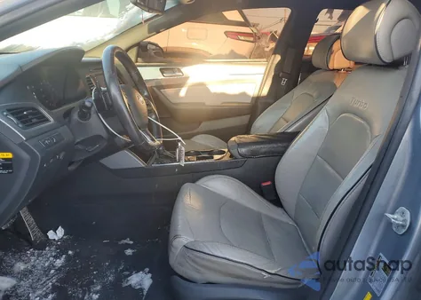 2015 Hyundai Sonata Sport из США, поврежденный, VIN 5NPE34AB6FH095924